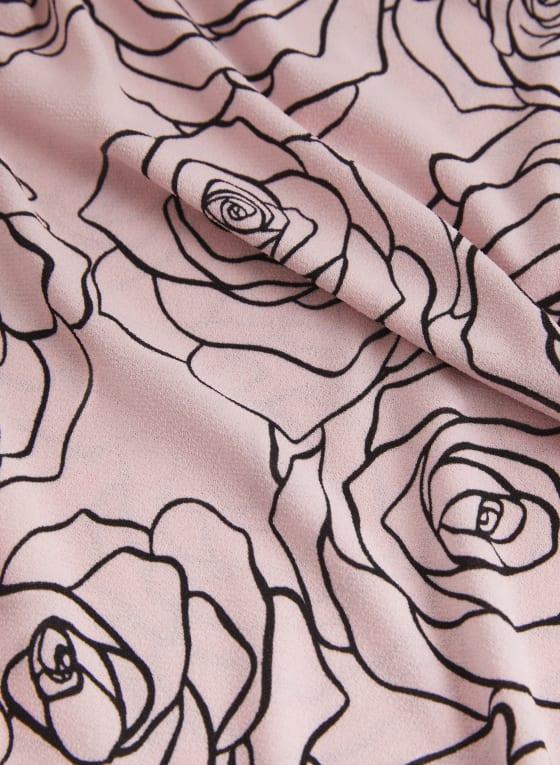 Rose Print Top