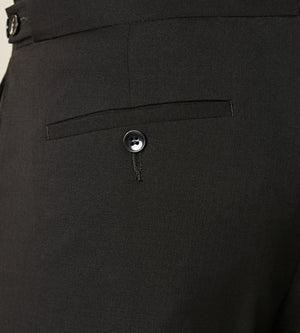 Slim Fit Solid Tuxedo Pants