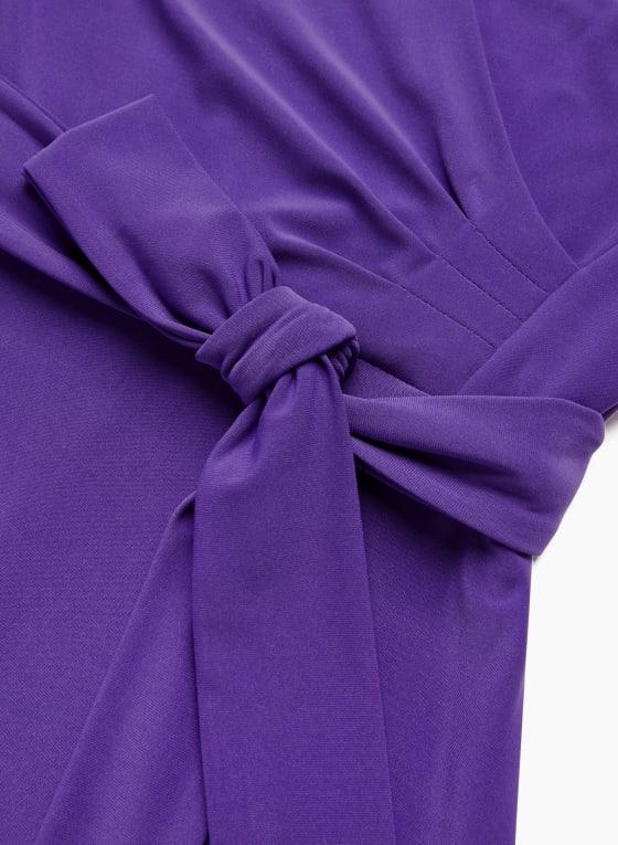 Tie Detail Wrap Dress