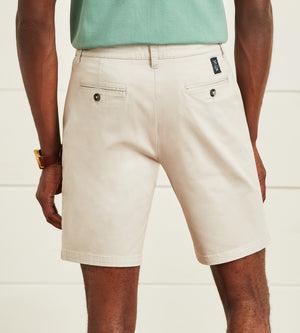 Modern Fit Garment Dye Rover Shorts With Hidden Zip Pocket