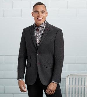 Modern Fit Knit Sport Jacket