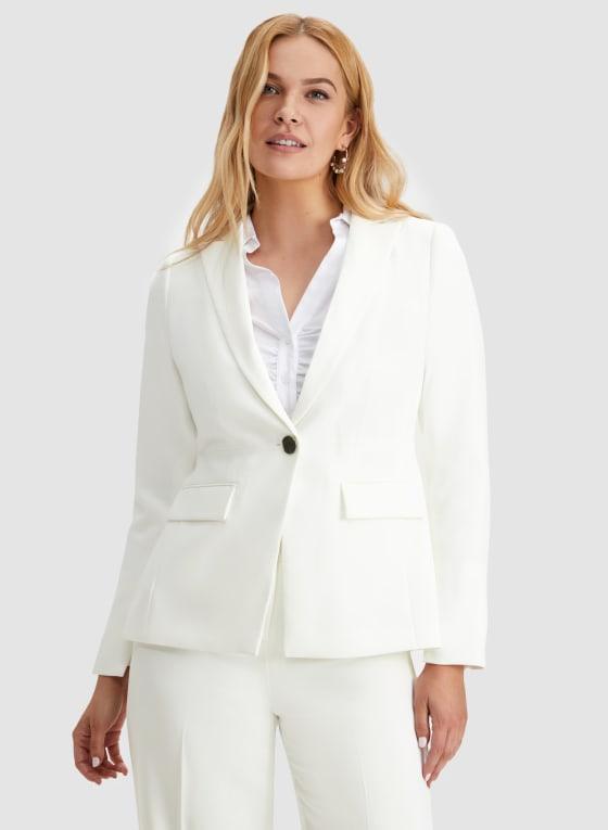 Button Front Blazer