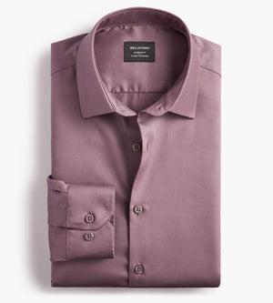 Modern Fit Non-Iron Sateen Dress Shirt