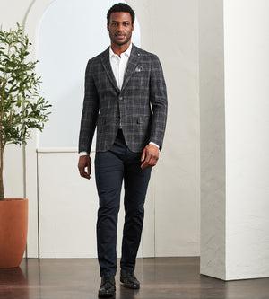 Modern Fit Woven Check Sport Jacket