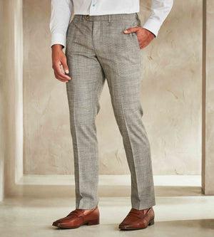 Slim Fit Check Suit Separate Pants