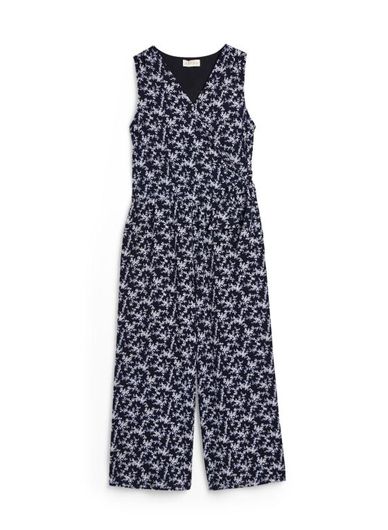 Floral Print Jumpsuit