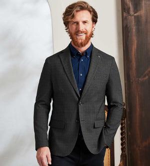 Modern Fit Woven Check Sport Jacket