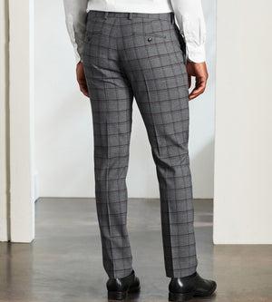 Slim Fit Stretch Check Suit Separate Pants