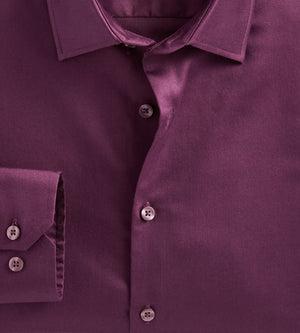 Modern Fit Non-Iron Sateen Dress Shirt