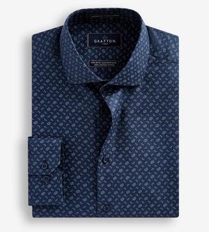 Modern Fit Paisley Dress Shirt