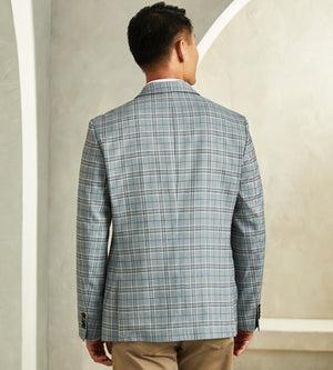 Modern Fit Woven Check Sport Jacket