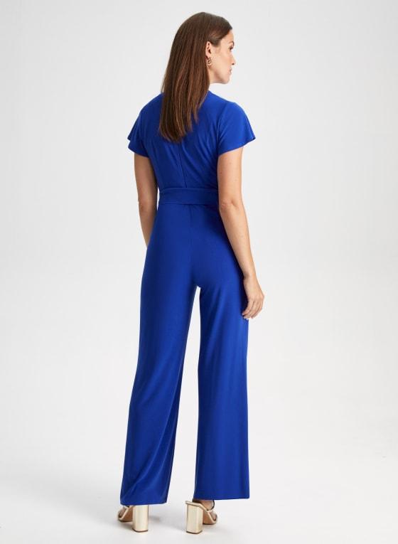 Wide Leg V-Neck Jumpsuit