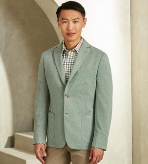 Modern Fit Knit Sport Jacket