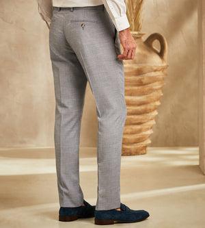 Slim Fit Solid Suit Separate Pants