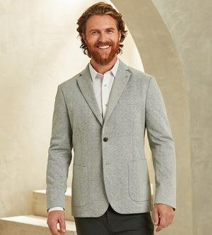 Modern Fit Knit Sport Jacket