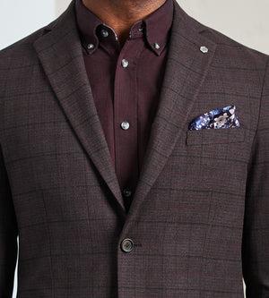 Modern Fit Woven Check Sport Jacket