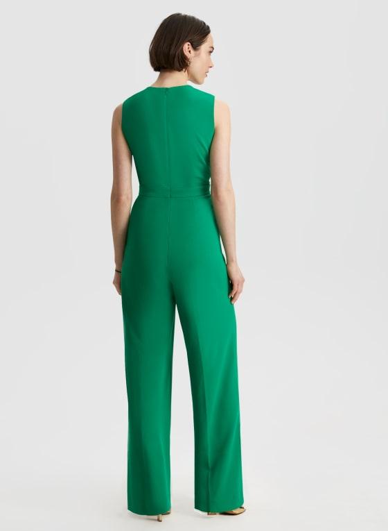 Sleeveless Wide Leg Jumpsuit