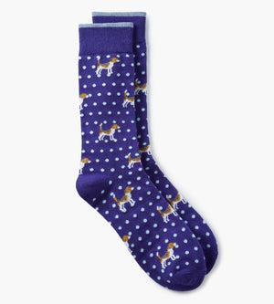 Polka Dot Dog Socks