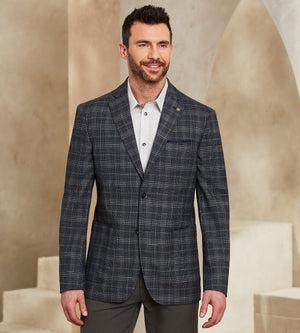 Modern Fit Woven Check Sport Jacket