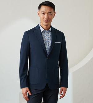 Modern Fit Knit Sport Jacket