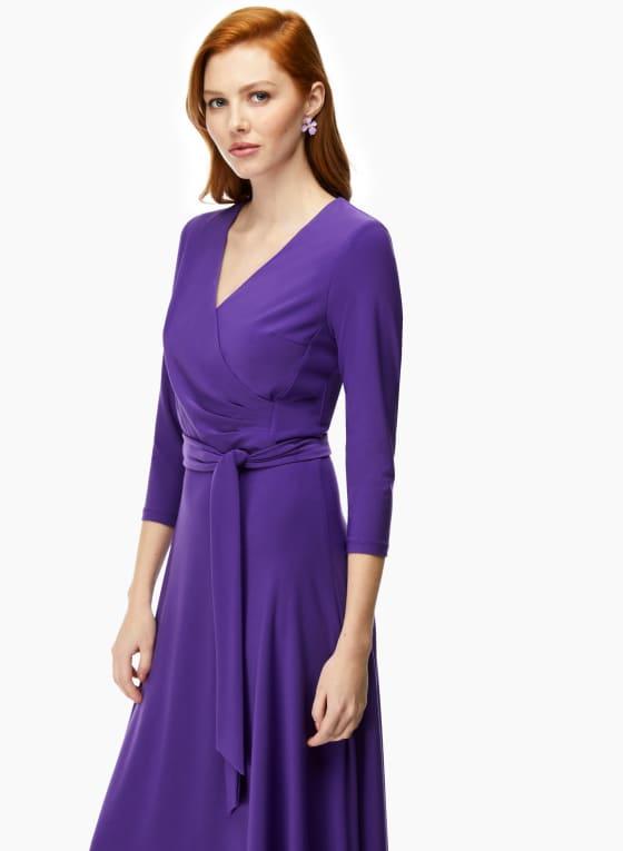 Tie Detail Wrap Dress