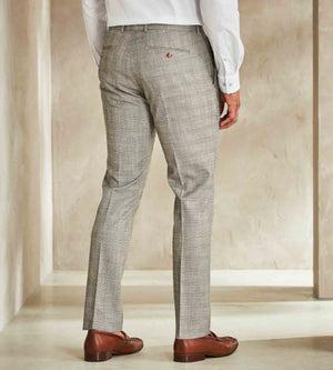 Slim Fit Check Suit Separate Pants