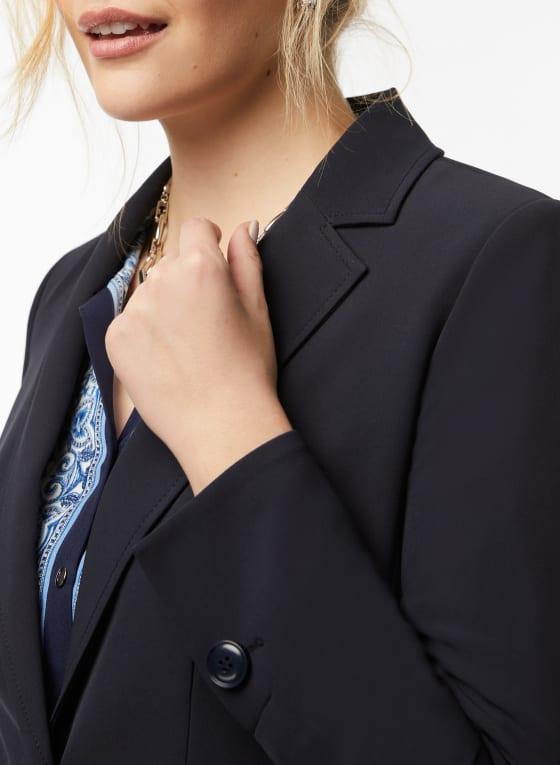 Notched Collar Blazer