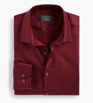 Modern Fit Non-Iron Sateen Dress Shirt