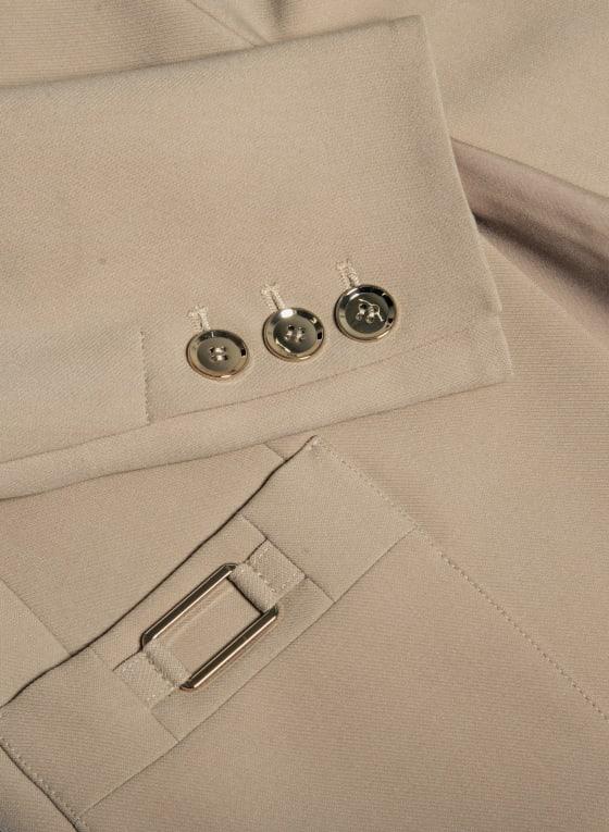 Long Button Detail Jacket