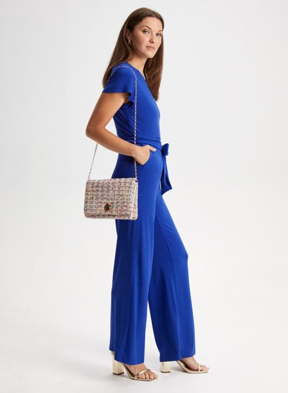 Wide Leg V-Neck Jumpsuit