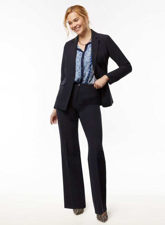 Notched Collar Blazer