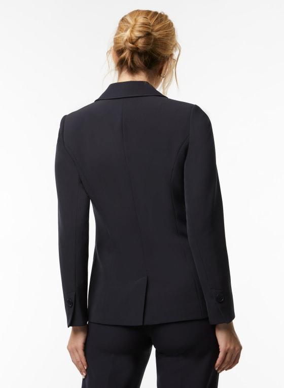 Notched Collar Blazer