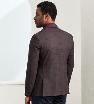 Modern Fit Woven Check Sport Jacket