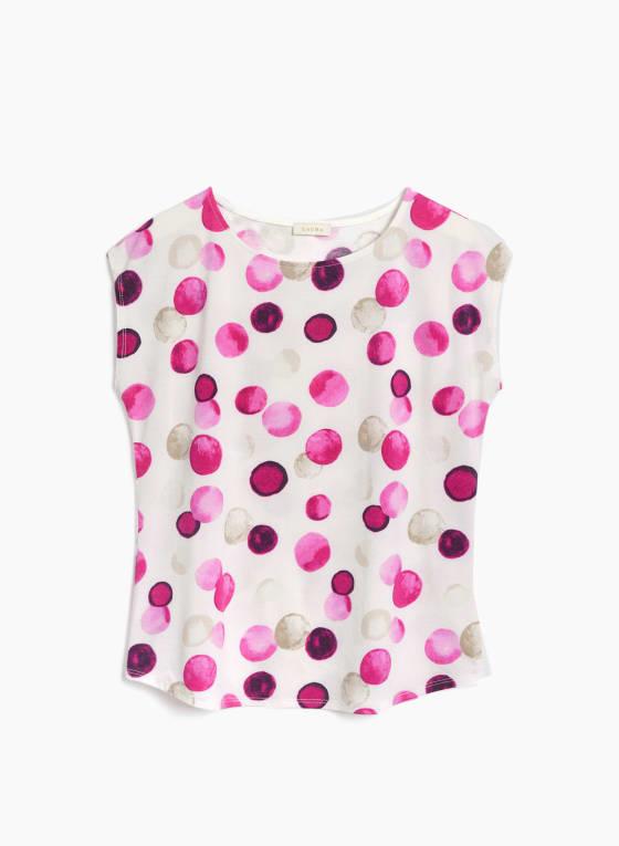 Polka Dot Print Top