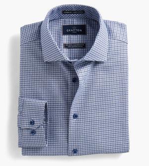 Modern Fit Non-Iron Plaid Dress Shirt