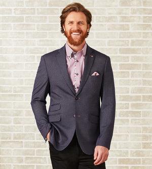 Modern Fit Knit Sport Jacket