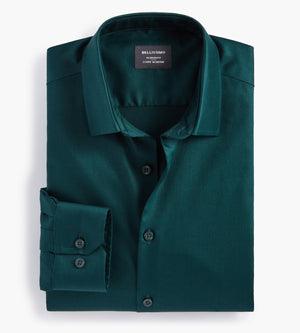 Modern Fit Non-Iron Sateen Dress Shirt