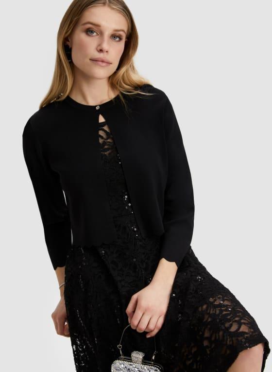 Scallop Detail Bolero