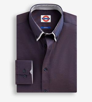 Modern Fit Non-Iron Double-Collar Dress Shirt