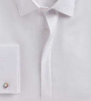 Slim Fit Non-Iron Tuxedo Sateen Dress Shirt