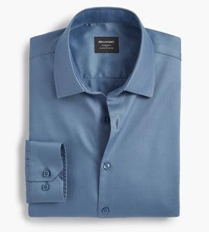 Modern Fit Non-Iron Sateen Dress Shirt