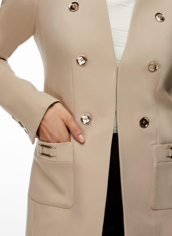 Long Button Detail Jacket