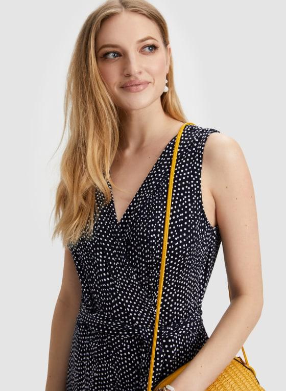 Polka Dot Print Jumpsuit