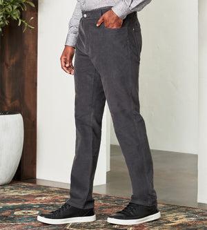 Modern Fit Five-Pocket 360° Stretch Herringbone Pants