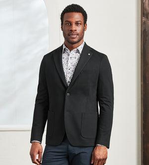 Modern Fit Knit Sport Jacket