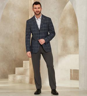 Modern Fit Woven Check Sport Jacket