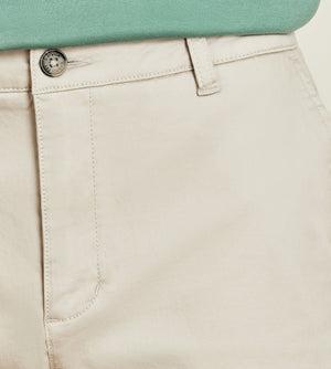 Modern Fit Garment Dye Rover Shorts With Hidden Zip Pocket